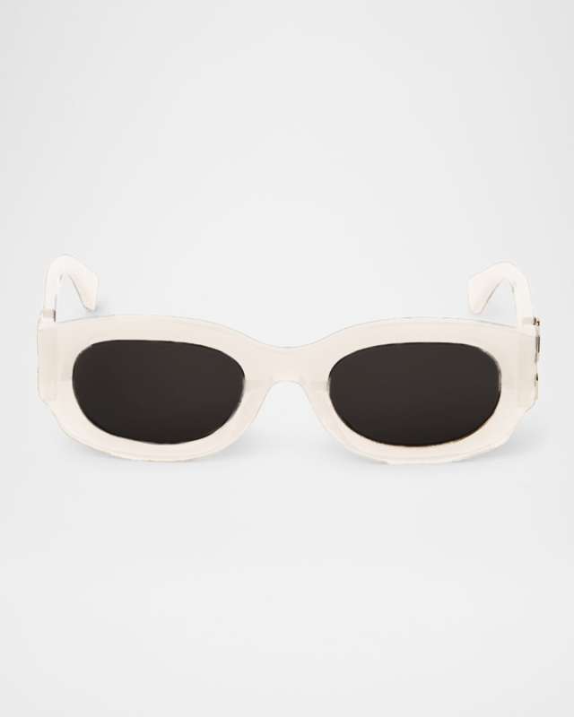 Palmer Arrow Oval Sunglasses